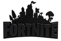 🎮 Fortnite Logo Stand
