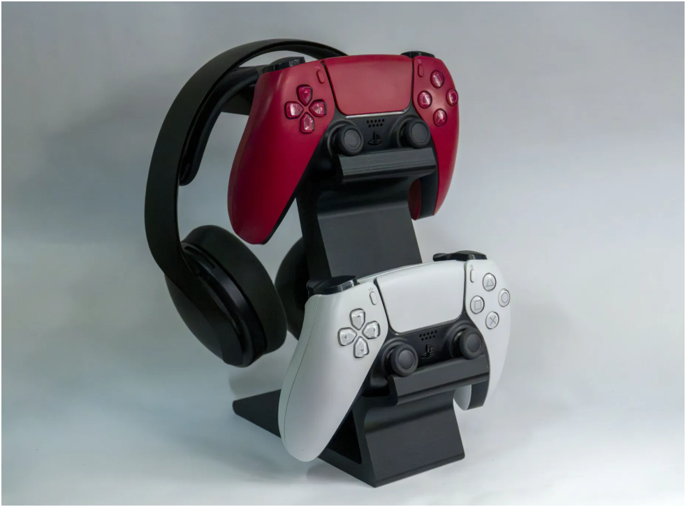 🎮 Gaming Controller & Headset Stand