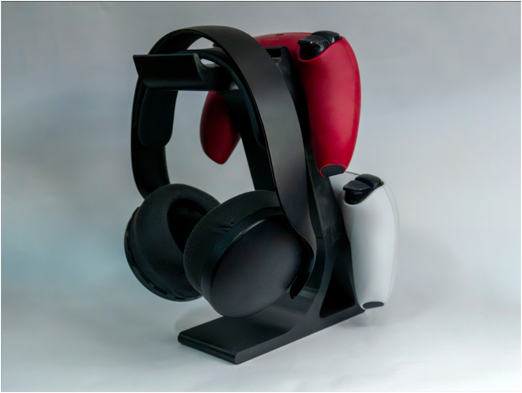 🎮 Gaming Controller & Headset Stand