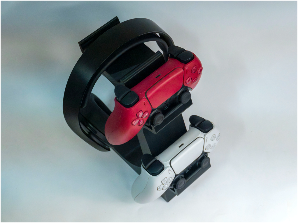 🎮 Gaming Controller & Headset Stand