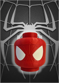 🕷️ Spider-Man Brick Snack Bowl