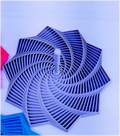 🌀 3D Printed Spiral Fidget Spinner