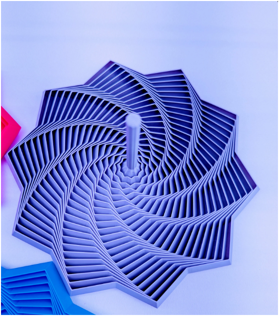 🌀 3D Printed Spiral Fidget Spinner