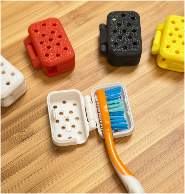 🪥 Portable Toothbrush Travel Cap